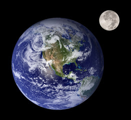 earth and moon - 13921886