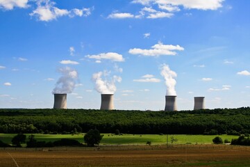 The nuclear power plant