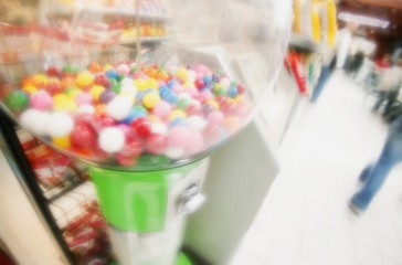 Bubble gum dispenser