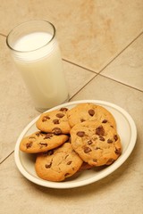 Milk and cookies