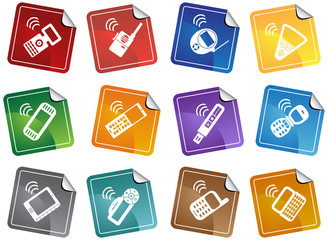 Communication Sticker Set