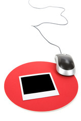 Photo and Computer Mouse