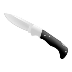 messer (schwarzer griff)