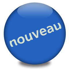 Button nouveau blue