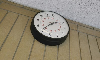 Clock on the wall