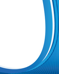 Business wave background