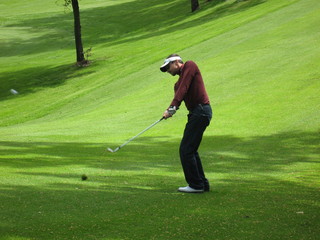 Obraz premium golfeur