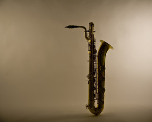 Baritone Saxophone Silhouette