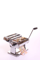 money-making pasta machine