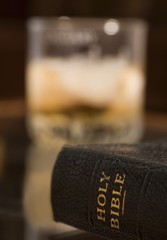 Close-up of Holy Bible