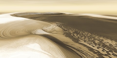 Chasma Boreale, Mars polar icecap.. © Image Source