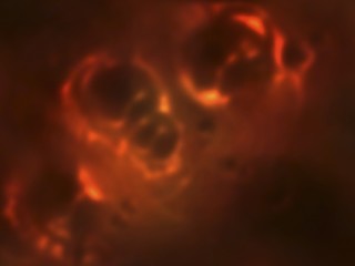 Abstract image in redish hues