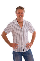 Junger attraktiver Mann