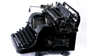 Alte Schreibmaschine, Gesamtansicht