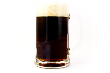 Mug of dark beer