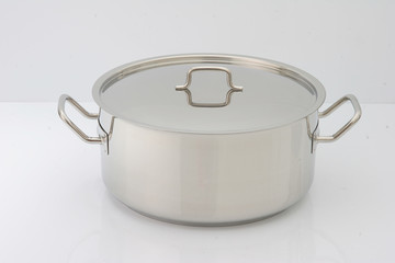 Very clean silver pot
