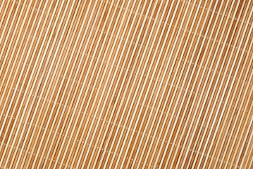 Background from bamboo table cloth