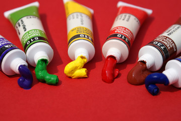 tubetti di tempera
