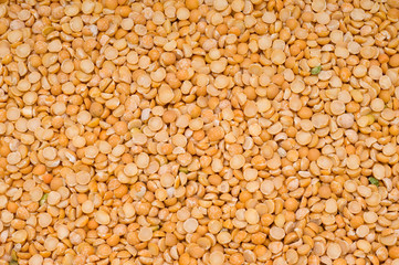 Split peas background