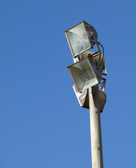 spotlights on tower mercury vapour lamps