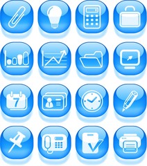 Miscellaneous office vector icons