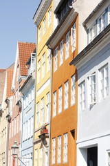 Fototapeta na wymiar Buildings in Copenhagen