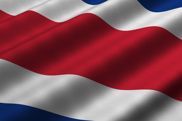 Costa Rican Flag