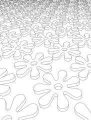 Obraz premium floral field