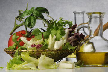 Ingredienti in cucina