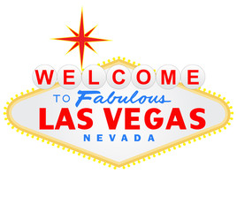 Welcome to Las Vegas - obrazy, fototapety, plakaty