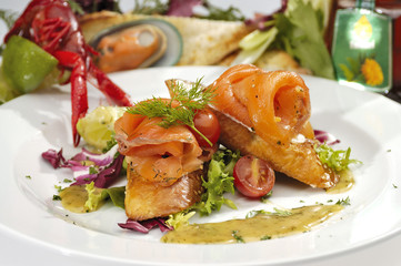 Smoked salmon