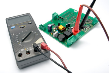 Multimeter and printer circuit board