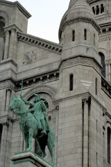 Fototapeta premium Chiesa del Sacro Cuore a Parigi - dettaglio