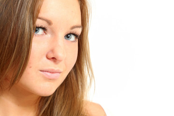 Obraz premium Beautiful Young Woman