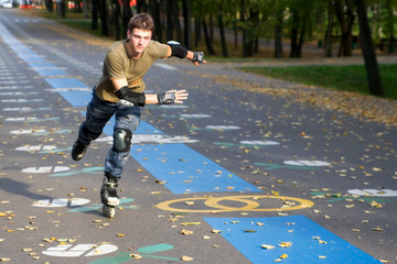 Roller skating
