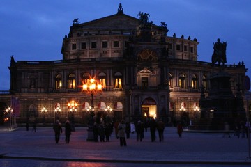 Fototapeta premium Dresden Semperoper
