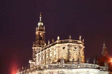 Fototapeta na wymiar Dresden Hofkirche