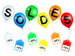 Soldes dans le vent