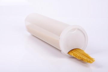 Eine Portion Spaghetti