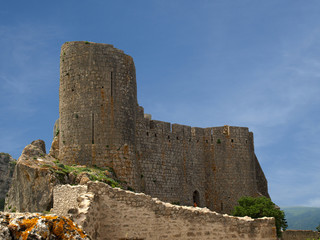 Fototapeta na wymiar Castle Peyrepertuse