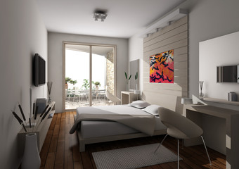 Modern bedroom