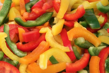 bunte Paprika