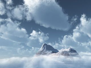 Mountains peak