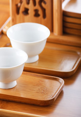 .Table for tea ceremony