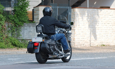 Motorradfahrer
