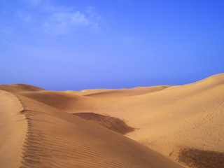 Fototapeta na wymiar Dunes Maspalomas Gran Canária