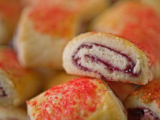 Raspberry Pinwheel Pastries