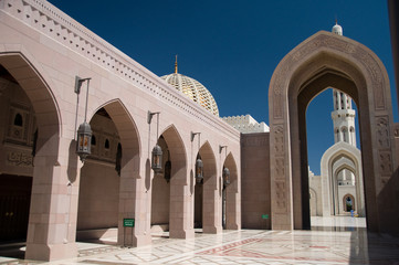 Fototapeta na wymiar Particolare in moschea