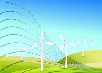 Fototapeta premium clean energy