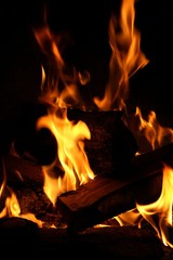 Holzfeuer